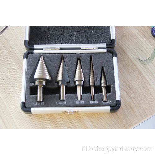 Stap Drill Bits Kit in aluminium case